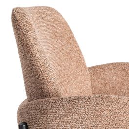 Taburete Jaspeado Rosa Tejido-Metal 48,50 X 48,50 X 95 cm