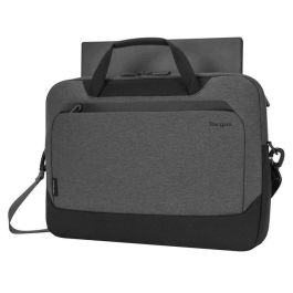 Targus CypressEco Maletín para portátiles de hasta 15.6" (39,6 cm) en Negro y Gris, con asa, correa de hombro y bolsillos Targus CypressEco Maletín para portátiles de hasta 15.6" (39,6 cm) en Negro y Gris, con asa, correa de hombro y bolsillos