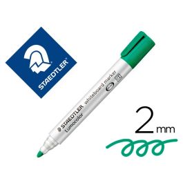 Rotulador Staedtler Lumocolor 351 Para Pizarra Blanca Punta Redonda 2 mm Recargable Color Verde Claro 10 unidades Precio: 14.3868995886. SKU: B194F8XPCT