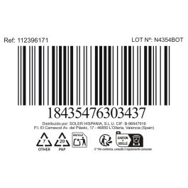 La Mediterranea Set 6 Vasos Corella 475 ml (6 Cajas)