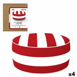 Puff Hinchable Aktive A rayas Colonial 53 x 23 x 53 cm (4 Unidades) Precio: 46.78999941. SKU: B1EJT38XQF