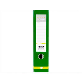 Liderpapel Archivador de Palanca A4 Forrado Lomo 80mm Verde con Compresor Metálico