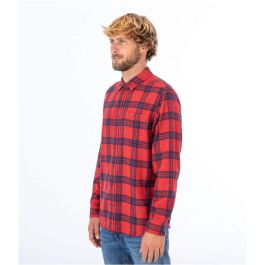 Camisa de Manga Larga Hombre Hurley Portland Organic Rojo Carmesí