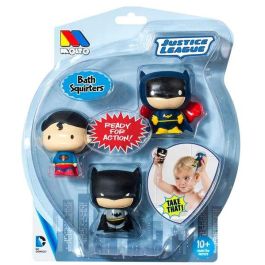 Molto Figuras de Superhéroes de Plástico para Bañera - Set de 3 Piezas Juguete de Baño Ideal para Niños desde 10 Meses