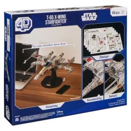 Star Wars SPI6069813 - X-WING FIGHTER - Modelo 4D para construir - 28 cm