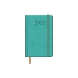 Agenda Anual (2026) Dohe Samba Cosida Tapa Extra Polipiel Con Goma 85X130 S/V Verde Menta Precio: 7.49999987. SKU: B1KCHX97RZ