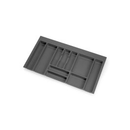 Emuca Cubertero Optima para cajón Universal, módulo 900mm, Plástico, Gris antracita Emuca Cubertero Optima para cajón Universal, módulo 900mm, Plástico, Gris antracita Precio: 22.49999961. SKU: B1D8JLXL72