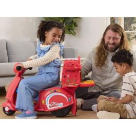 Play-Doh F8803 Scooter Moto Repartidora de Pizzas para niños, kit creativo con masa para hacer pizzas y toppings de colores, edad +3 años Play-Doh F8803 Scooter Moto Repartidora de Pizzas para niños, kit creativo con masa para hacer pizzas y toppings de colores, edad +3 años