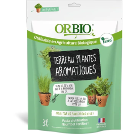 Orbio Sustrato Específico para Plantas Aromáticas PRO3323663001007 - Tierra Optimizada para Drenaje - 3 Litros Precio: 23.50000048. SKU: B1BLEVYGNZ