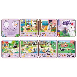 MIEREDU ME234 Libro Dibujos Mágicos Mascotas para Niños +3 Años