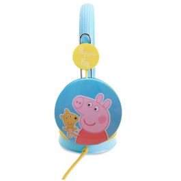 OTL TECHNOLOGIES Auriculares Infantiles Peppa Pig, Volumen Limitado 85 dB, 3-7 Años, Conector Jack 3.5mm, Altavoz 40mm Precio: 15.68999982. SKU: B17PX8GHJY
