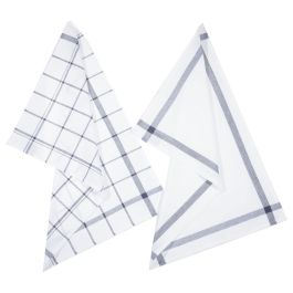 Atmosphera Pack 2 Trapos de Cocina Modelo Cuadros Azules 45x70cm Precio: 5.79000004. SKU: S7908137