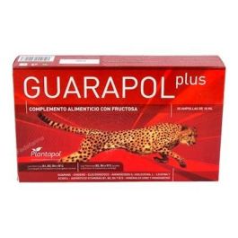 PLANTAPOL Guarapol Plus 20 Ampollas para Rendimiento Muscular, Fatiga Física y Mental, Mejora Intelectual, Estrés Precio: 21.5000005. SKU: B133K3PH5X