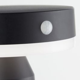 Brilliant BRI4004353437878 Aplique de exterior LED solar Metal y plástico 3,7W Negro