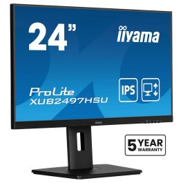 iiyama XUB2497HSU-B2 61cm/24" (1920x1080) FHD IPS 1ms 100Hz USB-Hub HDMI DP Speaker Pivot Black Precio: 185.99583486. SKU: B1DDM788JD