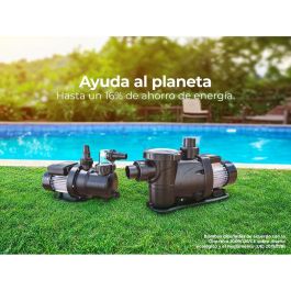 GRE PP152 Bomba centrífuga autocebante 1,5 HP con prefiltro transparente