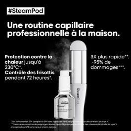 SteamPod 4 - Plancha y rizador de pelo a vapor profesional - L'OREAL PROFESSIONNEL - 3 Temperaturas - Herramienta + Tratamiento Alisador Concentrado SteamPod 4 - Plancha y rizador de pelo a vapor profesional - L'OREAL PROFESSIONNEL - 3 Temperaturas - Herramienta + Tratamiento Alisador Concentrado