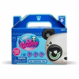 Bandai BF00568 Littlest Pet Shop - Pack 3 Mascotas Sorpresa Coleccionables Generación 7 - Animales con Cabezas Tambaleantes