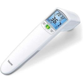 Beurer Termómetro Digital Clínico Sin Contacto FT-100 para Bebés y Niños - Infrarrojos, Higiénico con 6 Protectores, Alarma de Fiebre (795.05) Precio: 41.7899999. SKU: B1JX4MQ7DA