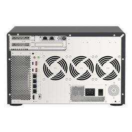 QNAP TVS-h1288X NAS Torre Ethernet Negro