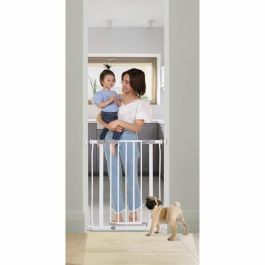 Dreambaby DRE9312742893347 Barrera de seguridad infantil AVA Montada a presión 61-68x76 cm Doble cierre Blanca