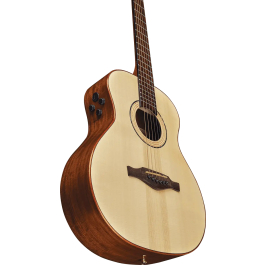 Eko Guitarra Acústica Travel Marcopolo A/E - Natural (Con Funda)