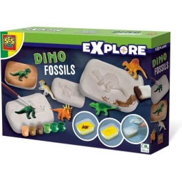 Ses Creative Fósiles de Dinosaurio Kit Arqueólogo Juguete Infantil Pintura Yeso Plastilina para Niños Precio: 29.49999965. SKU: B168PVYPJK