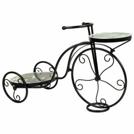 Soporte para Maceta Alexandra House Living Negro Hierro Azulejo Bicicleta 26 x 43 x 67 cm Precio: 57.95000002. SKU: B1E92ZHEA8