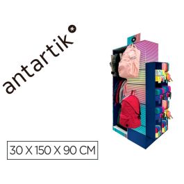 Mochila Y Estuche Portatodo Antartik Expositor De Suelo Carton Con 46 Unidades Surtidas 30x150x90 cm Precio: 969.49999949. SKU: B1GYQGPJRV