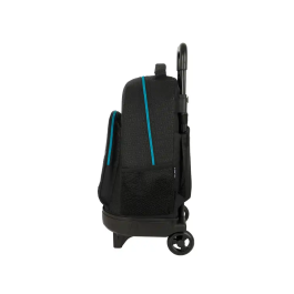 Mochila Escolar con Ruedas Kelme Iron Negro 33 x 45 x 22 cm