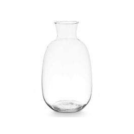 Jarrón de Cristal Giftdecor 36 cm - Transparente, Vidrio, Base 14 cm Jarrón de Cristal Giftdecor 36 cm - Transparente, Vidrio, Base 14 cm