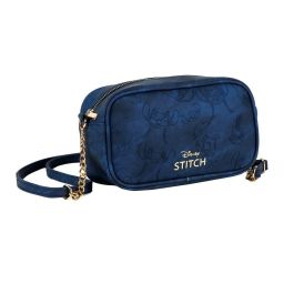 Bolso Bandolera Stitch Azul 21,5 x 12,5 x 8 cm Bolso Bandolera Stitch Azul 21,5 x 12,5 x 8 cm