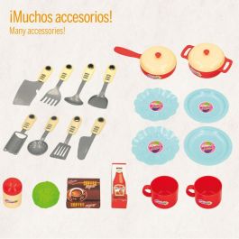 Cocina de Juguete Colorbaby 23 Piezas 37 x 47 x 23 cm Cocina de Juguete Colorbaby 23 Piezas 37 x 47 x 23 cm