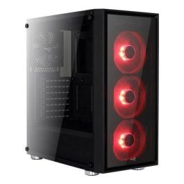 CAJA SEMITORRE AEROCOOL QUARTZRD RED - USB 3.0 / 2* USB 2.0 - INCLU. 3 VENTILADORES LED - SOPORTA REFRIGERACIÓN LÍQUIDA - ATX/MICRO ATX/MINI ITX CAJA SEMITORRE AEROCOOL QUARTZRD RED - USB 3.0 / 2* USB 2.0 - INCLU. 3 VENTILADORES LED - SOPORTA REFRIGERACIÓN LÍQUIDA - ATX/MICRO ATX/MINI ITX