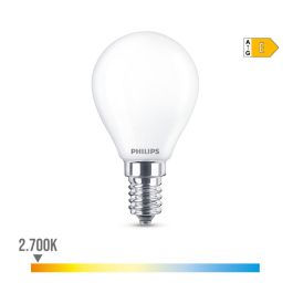 Philips Bombilla esférica LED E14 6,5W 806lm 2700K luz cálida, equivalente a 60W