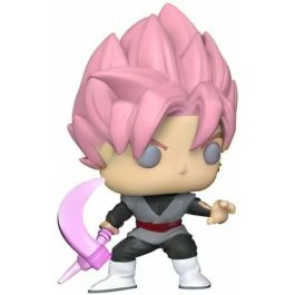 FUNKO Figura POP Dragon Ball Super Super Saiyan Rose Goku Black Exclusiva Vinilo 9cm