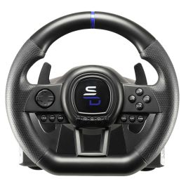 Subsonic SUB3701221702700 Volante de Carreras SUPERDRIVE SV650 con Pedales, Levas, Vibraciones, Multiplataforma