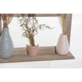 DKD Home Decor Decoracion Pared Boho Natural Rosa MDF 30 x 45 x 5 cm (4 Unidades)