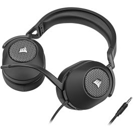 Corsair CA-9011270-UE Auriculares Gaming HS65 con Sonido Envolvente y Acabado Carbono