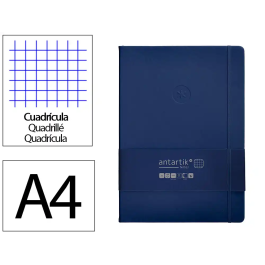 Antartik Cuaderno A4 Tapa Dura Azul Marino 100 Hojas Cuadriculadas 80gr FSC Precio: 11.49999972. SKU: B1C8XSN8XX