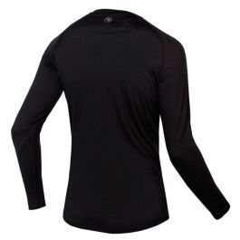 Maillot de ciclismo Endura Baabaa Blend Base Layer Negro XL
