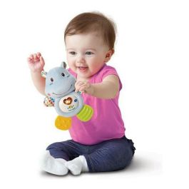 Vtech Baby Sonajero Croc'Hippo Peluche Mordedor Musical Texturizado para Bebé