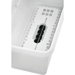 Stefanplast STE8003507753662 Jardinera Natural 66 L - 80x40x34h cm - Gris Piedra