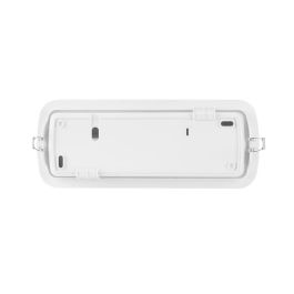 EDM Aplique de Emergencia LED 3.5W 160LM 24x4x8cm, Protección Sobrecarga, Luz Día 6500K, IP20 EDM Aplique de Emergencia LED 3.5W 160LM 24x4x8cm, Protección Sobrecarga, Luz Día 6500K, IP20