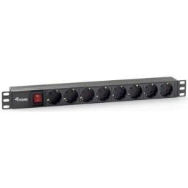 Equip Regleta de Alimentación para Rack 19 Pulgadas 1U, 8 Tomas DIN49440 con Interruptor, 16A, Negra, Cable 1.8m Precio: 20.98999947. SKU: B17NZXLVZW