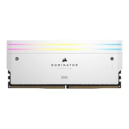 Corsair 32GB PC 7000 CL34 DOMINATOR TITANIUM RGB Kit (2x16GB) DDR5 Blanco Retail
