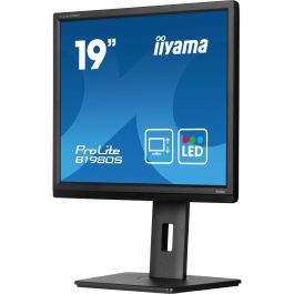 Iiyama Pantalla para PC ProLite B1980S-B1 de 19 Pulgadas, Resolución 1280 x 1024 Pixeles, LED, Color Negro