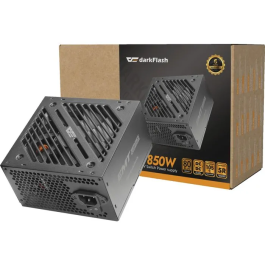 Darkflash DFEMT850BK - Fuente de Alimentación para PC EMT no modular 850 W 80 Plus Bronze