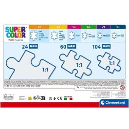 Clementoni CLE8005125237784 - Puzzle Maxi de 104 piezas Iron Man y sus increíbles amigos