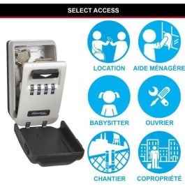 MASTER LOCK Caja de llaves segura - Formato M - Combinación retroiluminada - Almacenamiento seguro